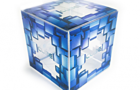 Boîte design cube